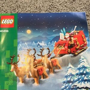 Lego Santa’s sleigh Christmas set
